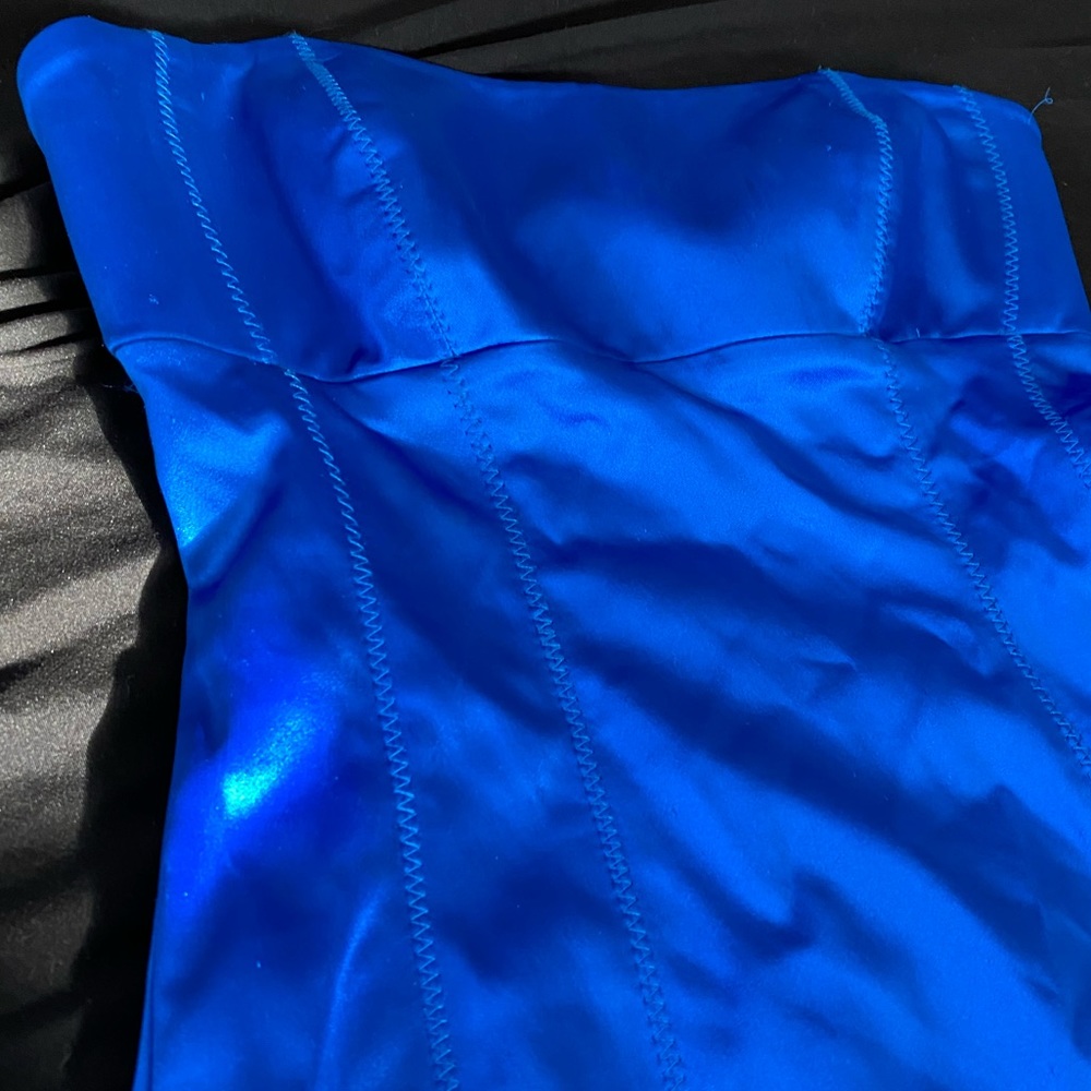 Royal blue Bebe dress